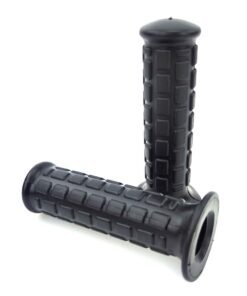 Griffe LUSITO Gummi Schwarz 22/24mm 110mm für Zündapp, Kreidler, Hercules, Puch, Simson