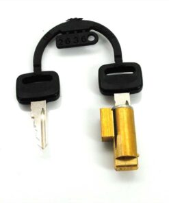 Lenkerschloss Messing 12mm 6mm Bolzen für Piaggio, Ciao, Bravo, Boxer, Si = 53985