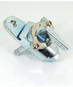 Benzinhahn Metall Silber für Honda, Dax, Mokick, ST 50, 70