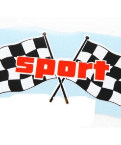 Aufkleber Zielflaggen Sport