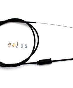 Kupplungszug Universal 1600mm Schwarz für Hercules K 50 RE, SE, RL, SL, SX, RX, SB, KTM Comet, DKW RT