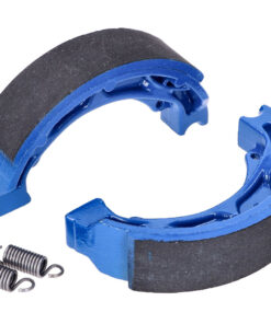 Bremsbackensatz Polini Sport 110x25mm inkl. Federn für Trommelbremse für Aprilia Amico, SR, Malaguti Centro, Yamaha Jog