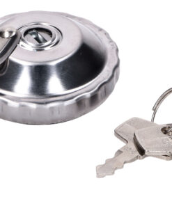 Tankdeckel mit Bajonettschloß 30mm chrom für Puch Maxi, Tomos