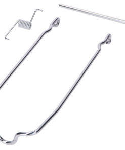 Gepäckträger Klammer DMP chrom für Hercules, Sachs, Prima 5