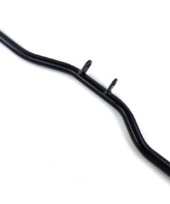 Fußrastenrohr Schwarz 470mm 18mm für Zündapp GTS 50, KS C 50 Sport, Super, CS