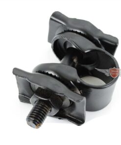 Sattelschelle Schwarz Metall für Puch, Maxi