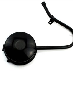 Auspuff Schwarz für Velo Solex, 3800