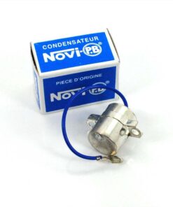Kondensator Metall Blau für Peugeot, Mobylette