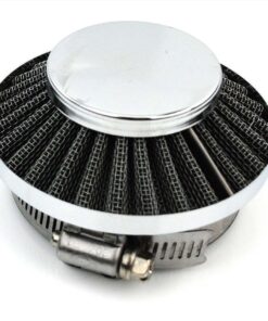 Luftfilter 60mm 87mm 46mm Chrom für Hercules, Zündapp, Kreidler, Puch, KTM, DKW, Piaggio, Garelli