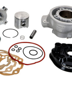 Zylinderkit Voca Bestia Kalotte schwarz 80ccm d=50mm für Minarelli AM6