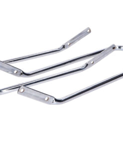 Kotflügelhalter Satz vorne verchromt für Kreidler