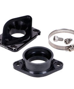 Ansaugstutzen Carenzi 30-34mm für Minarelli AM6, Derbi, PWK Vergaser 34mm