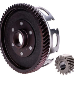 Kupplungsgehäuse mit Zahnrad Metall für Sachs 50/2, 50/3, 50/4, Hercules, Miele, DKW, Rixe, KTM, Göricke