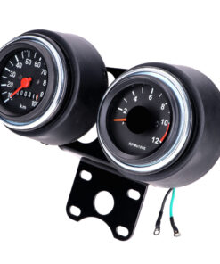 Amaturenträger / Cockpit mit Tacho und Drehzahlmesser 60mm für Zündapp KS, GTS, C 50 Sport, Puch M50