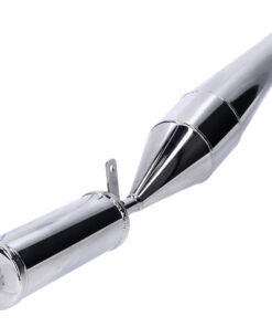 Auspuff Chrom 750mm 28mm für Simson Schwalbe KR 51, S 50, 70, SR 80, Zündapp, Kreidler, Hercules, Puch, DKW, KTM, Rixe