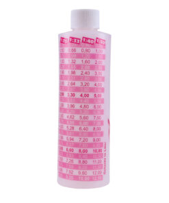 2T Öl Mischflasche / Ölmessflasche Schmitt 250ml pink 250ml