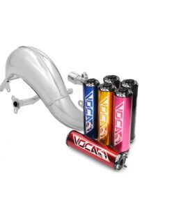Auspuff Voca Cross chrom 50/70ccm für Beta RR E3, E4