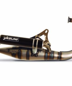 Auspuff Yasuni R-PRO Carbon-Look für Minarelli stehend