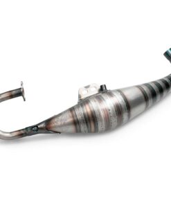 Auspuff VOCA Combat R/T für Minarelli liegend