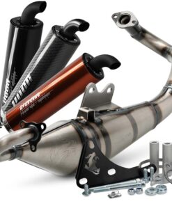 Auspuff Voca Sabotage V2 50/70ccm für Aprilia, Derbi, Gilera, Italjet, Piaggio