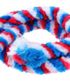 Nabenputzring 66cm rot-weiß-blau Retro Kult für Mofa, Moped, Mokick