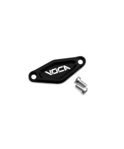 Anlasser Verschlussdeckel Voca Racing CNC schwarz für Minarelli horizontal
