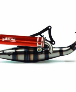 Auspuff Yasuni R orange für Minarelli liegend