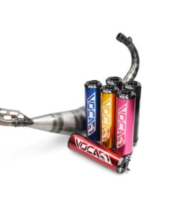 Auspuff Voca Rookie 50/70ccm für Derbi Senda DRD, Aprilia RX, SX