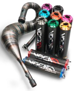 Auspuff Voca Cross 80/90ccm für Rieju MRT