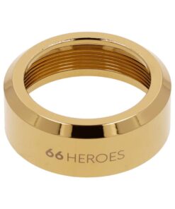 Abdeckung Freilauf 66Heroes CNC Alu gold