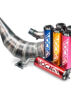 Auspuff Voca Cross Rookie 50/70ccm für Yamaha DT50, MBK X-Limit
