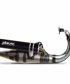 Auspuff Yasuni R-PRO schwarz für Peugeot stehend, Buxy, Speedake, Speedfight