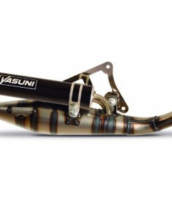 Auspuff Yasuni R-PRO carbon für Peugeot liegend, Ludix, Vicacity, Derbi Hunter